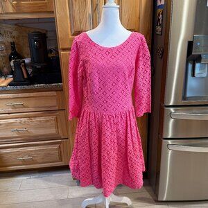 Lilly Pulitzer Lori Dress, Pink Lace, Size 12, New with tags